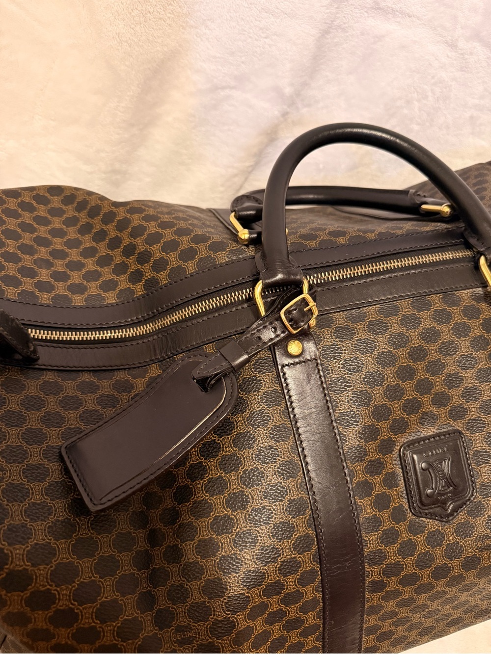 Celine Macadam Boston Travel Bag - Picture 15 of 16